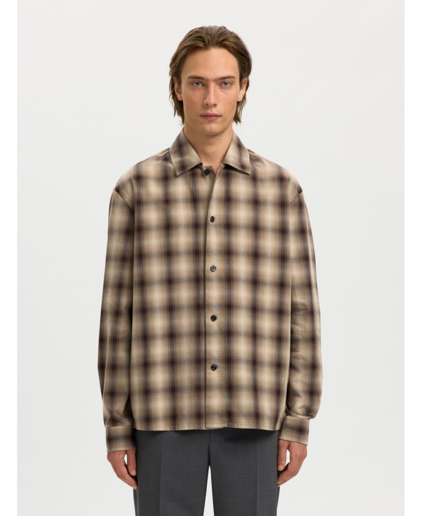 Relaxed Fit Shirt Collar Long Sleeves (L/S)