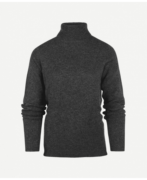 Lambswool Roll- neck Sweater