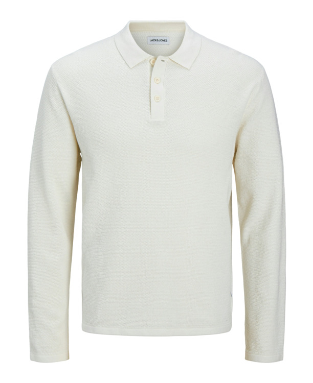 JJEGEORGE KNIT POLO LS SN