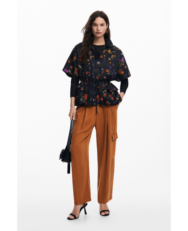 PONCHO PONCHO ARTISTIC FLOWER RICHMOND V.3