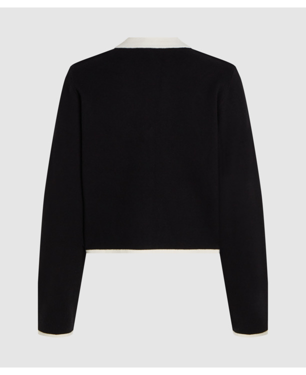 BW FANCY BUTTON KNIT CARDIGAN