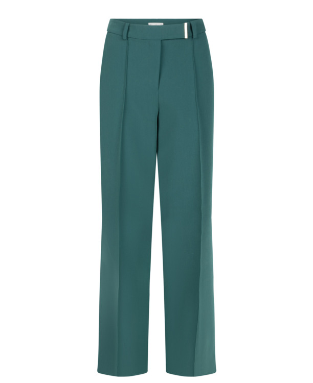 Aaiko Dames Donkere Zand Broek Viscose Elastaan