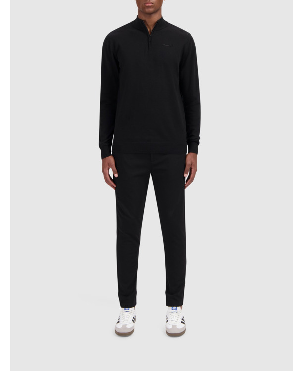 Original Half Zip Knit 100% Cotton Men