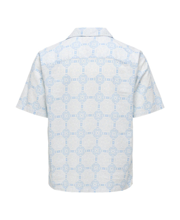 Regular Fit Resort Kraag Korte Mouwen (K/M) Heren