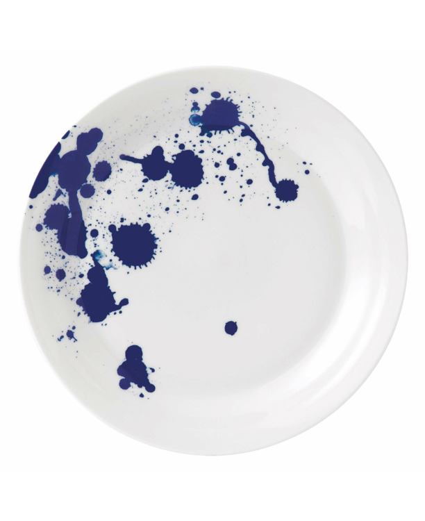Pacific Plate 29cm 11.4in Blue Splash