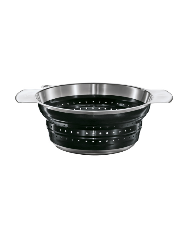 Foldable Colander black Ø 24 cm|9.5 in.