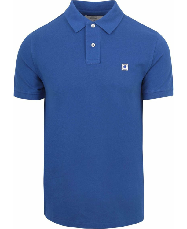 King Essentials The Rene Poloshirt Royal Blauw