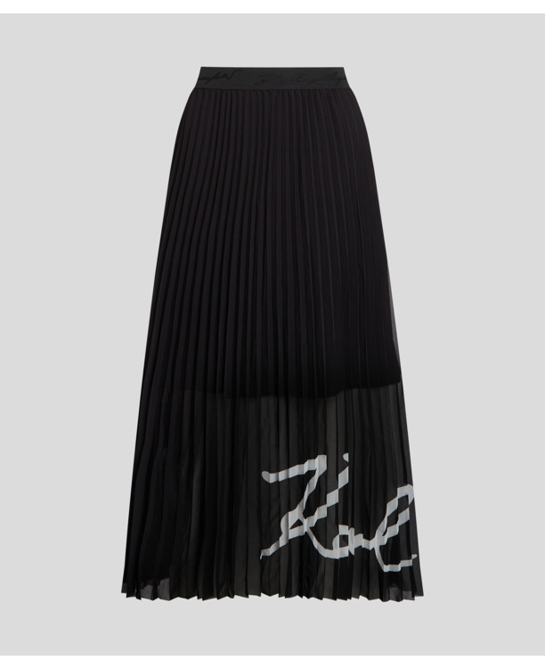 SIGNATURE EDGE PLEATED SKIRT