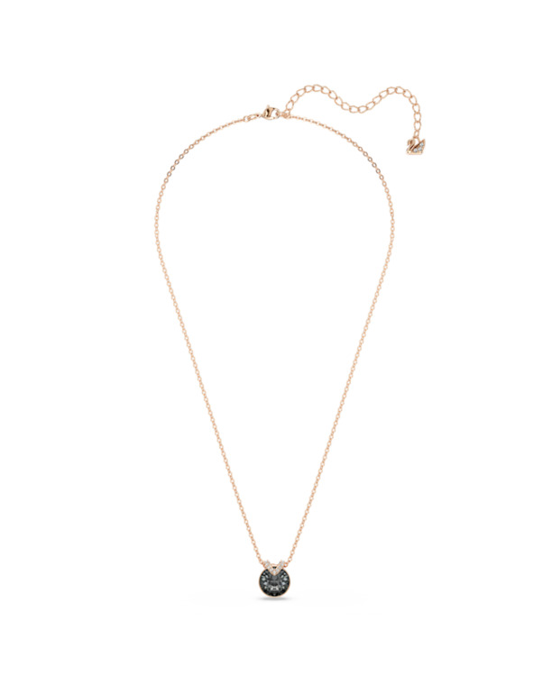 Bella Pendant OU Rose Gold shiny Crystal Silver Night Crystal