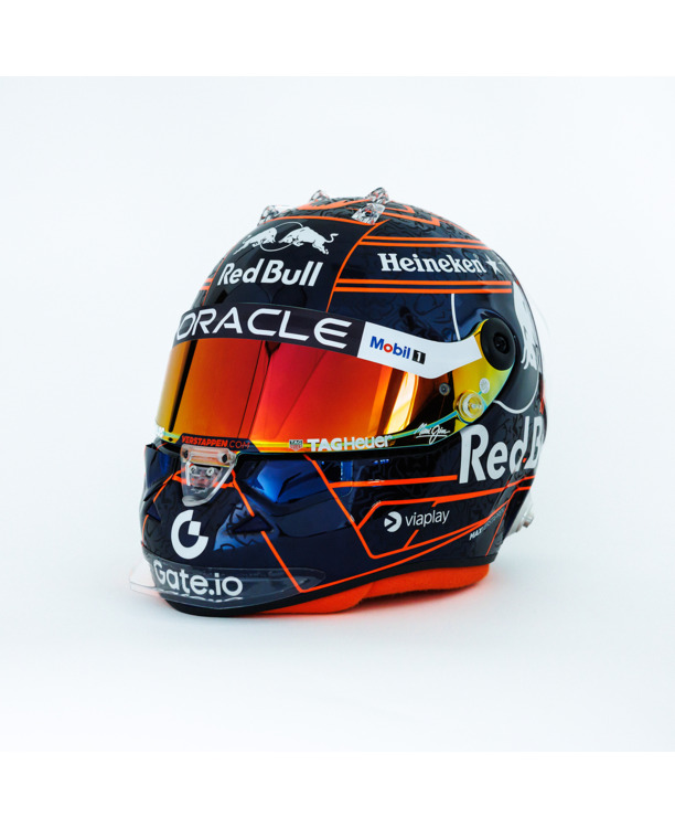 1:2 - Orange Lion Helm 2025 - Max Verstappen - Red Bull Racing