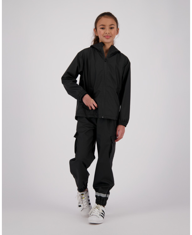 Vingino Regenjas Thyfoon Zwart