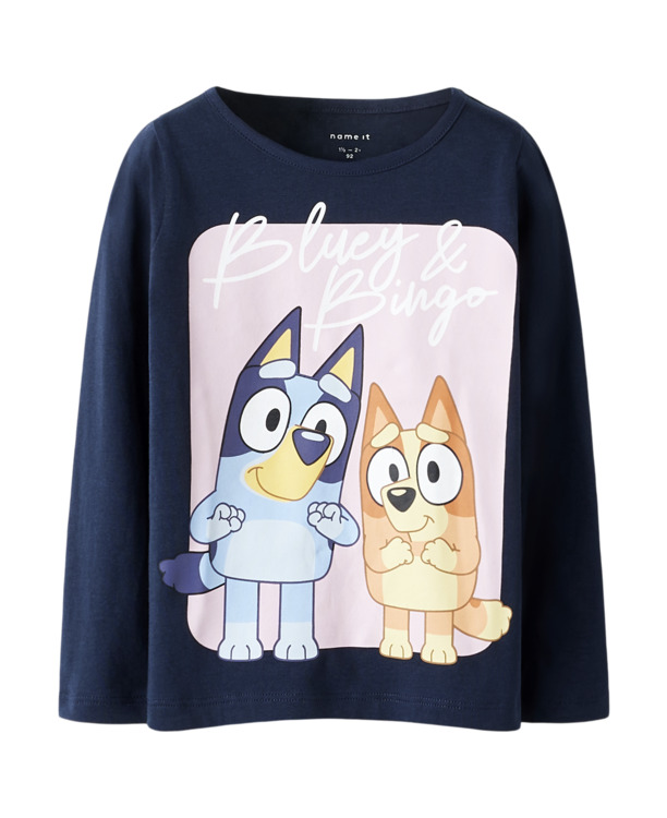 Normale pasvorm ronde hals lange mouwen (L/S) Meisjes