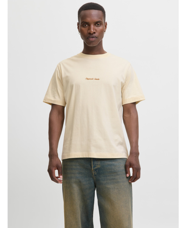 JORNORREBRO EMB TEE SS CREW NECK NO