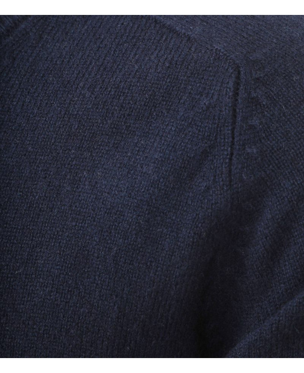 Steppin' Out Trui V-hals Lamswol Navy