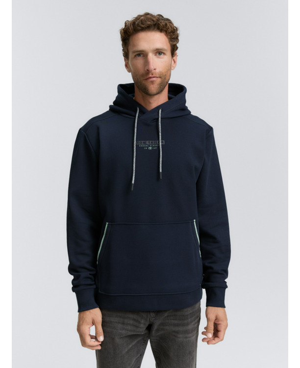 Trui met logoprint