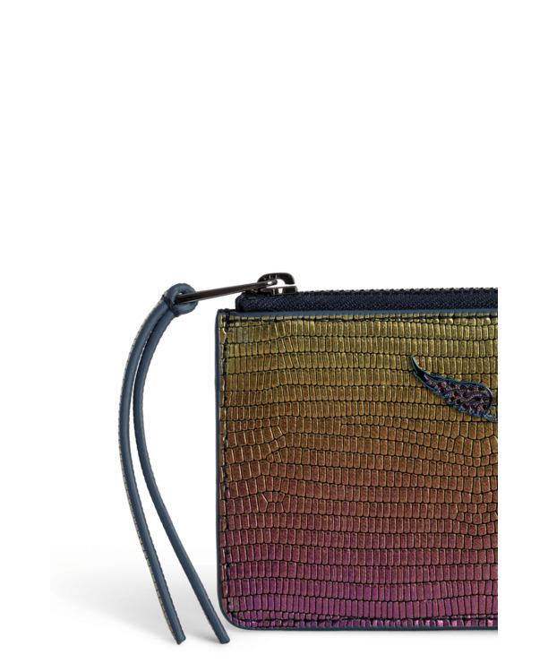 ZV CARD METAL EMBOSSED IGUANA