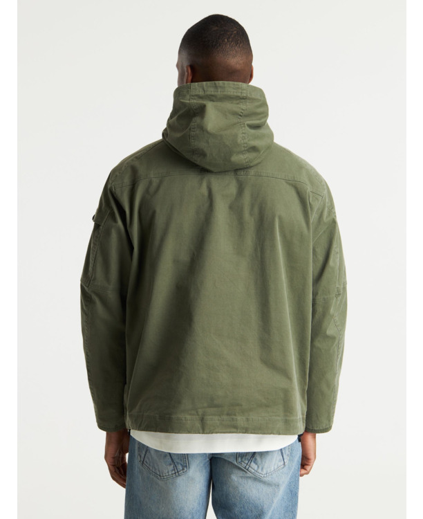 Chasin Heren Winddichte Jas Zwart Vortex Anorak