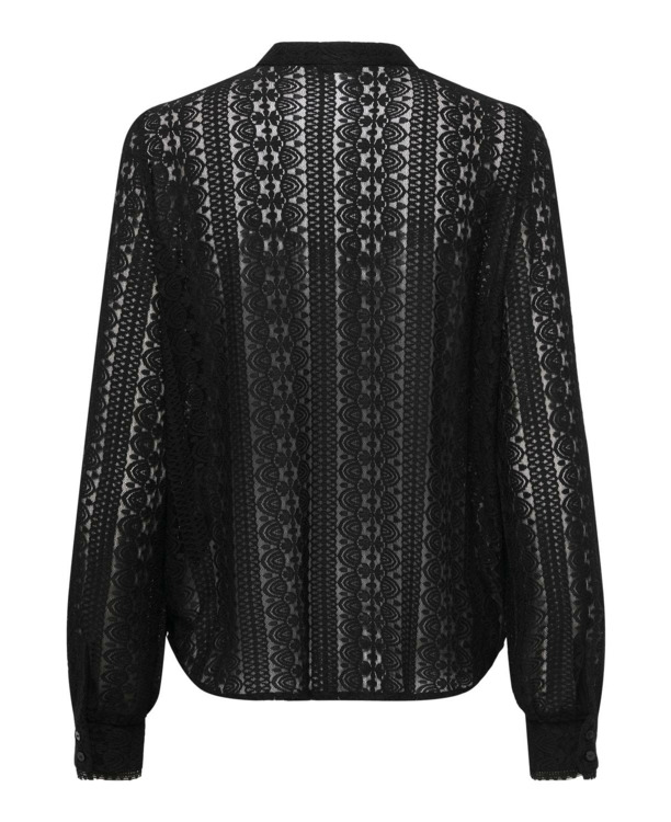Regular Fit Shirt Collar Long Sleeves (L/S) Vrouwelijke overhemdkraag, met manchetten met knopen en normale pasvorm