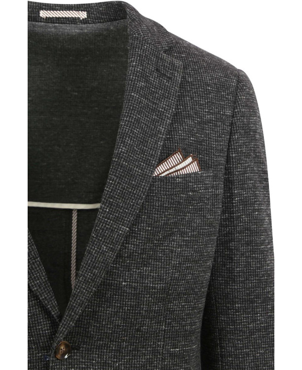 Suitable Colbert Fame Pied de Poule Antraciet