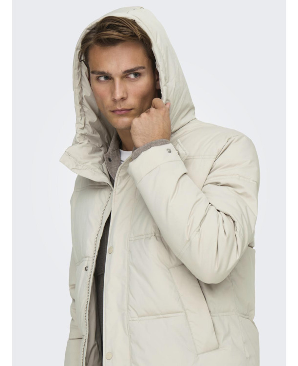 Capuchon met koordregeling lange mouwen (L/M) Heren