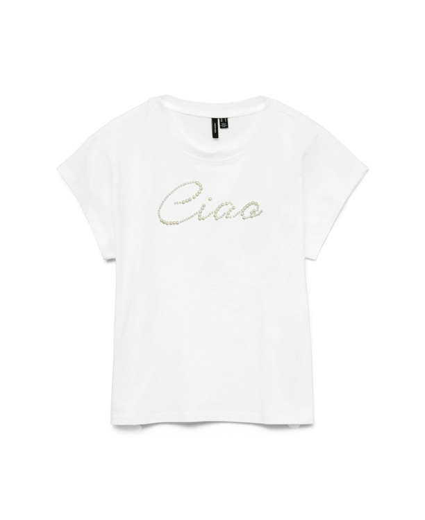 VMLIZA SMALL PEARL SS TEE EXP