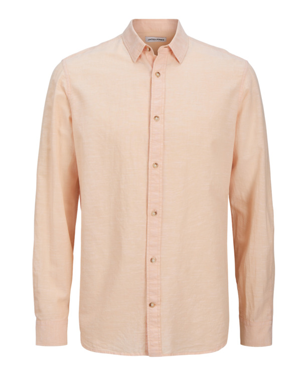 Slim Fit Band Collar Long Sleeves (L/S)