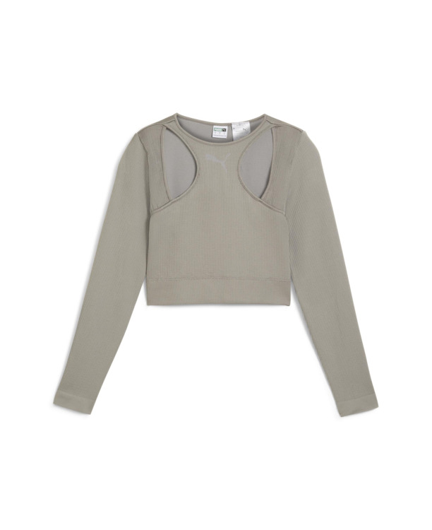 DURF DE GEDOOFDE BEWEGING LS Tee Vrouw