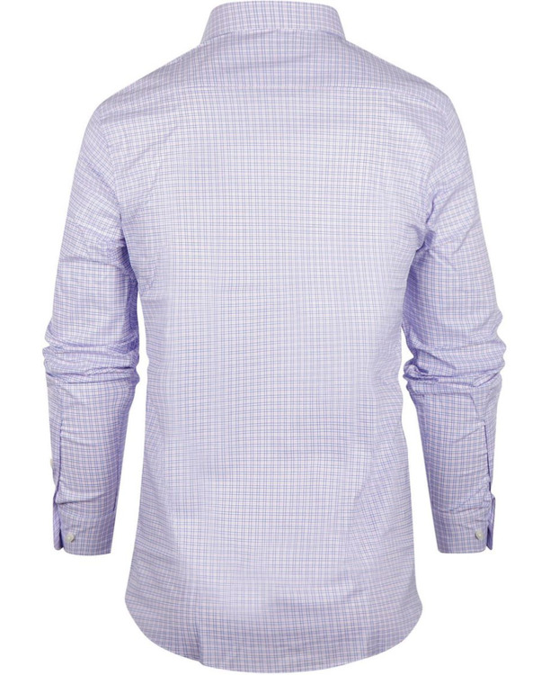 Steppin' Out Overhemd Slim-Fit Ruiten Blauw Rood