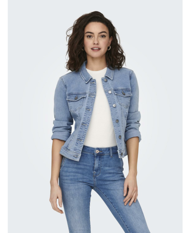 Spread Collar Long Sleeves (L/S) Kort spijkerjasje