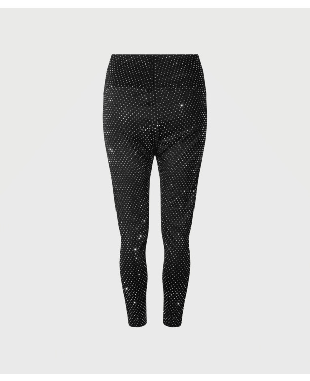 10DAYS Dames strass legging polyamide elastaan