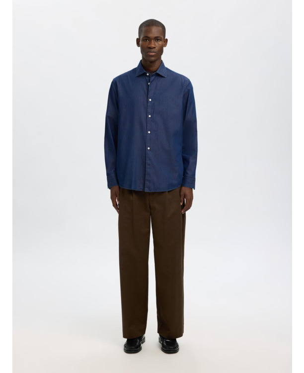 Regular Fit Shirt Collar Long Sleeves (L/S)