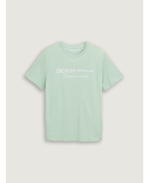 T-shirt met logo-opdruk