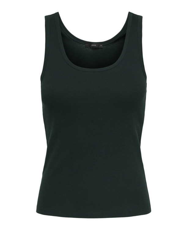 Regular Fit O-Neck Sleeveless (S/L) Comfortabele regular fit basic tanktop met o-hals