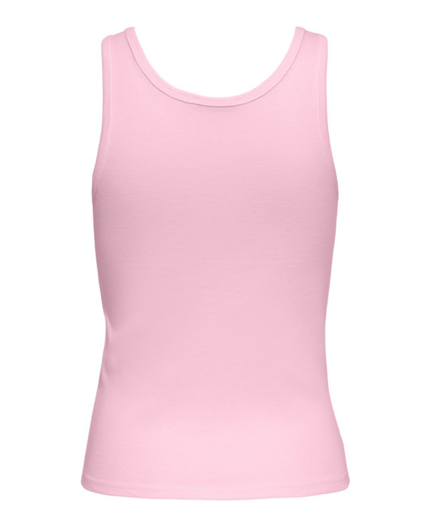 Regular Fit O-Neck Sleeveless (S/L) Comfortabele regular fit basic tanktop met o-hals