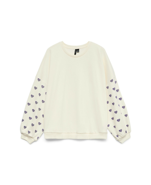 VMHANNA LS O-NECK OVERSIZE SWEAT BO