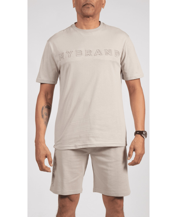 MYBRAND Embosed Statement Tee