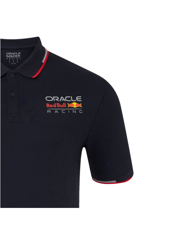 Full Colour Logo Polo - Navy - Red Bull Racing