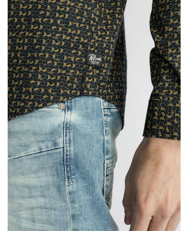 Men Shirt Long Sleeve AOP