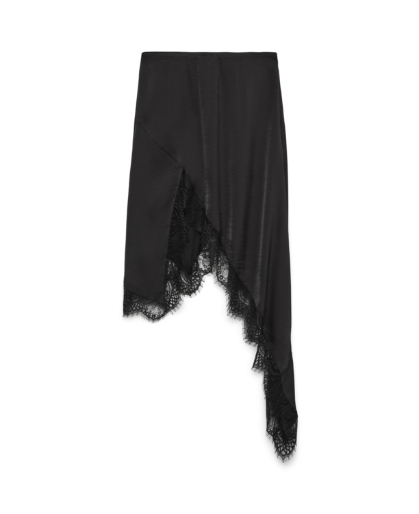 VMLOUISA NW ASSYMETRIC LACE SKIRT EXP