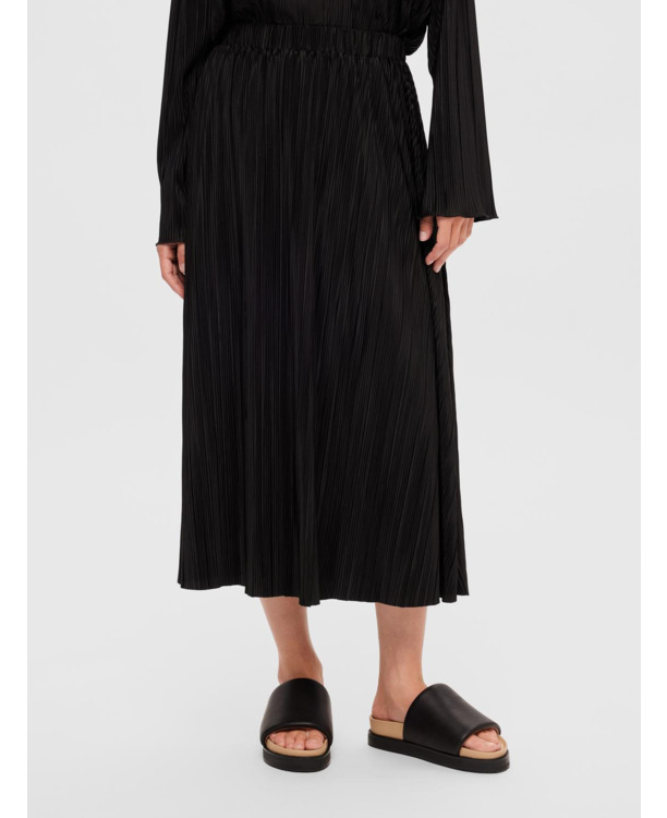 SLFZSIMSA MIDI PLISSE SKIRT D