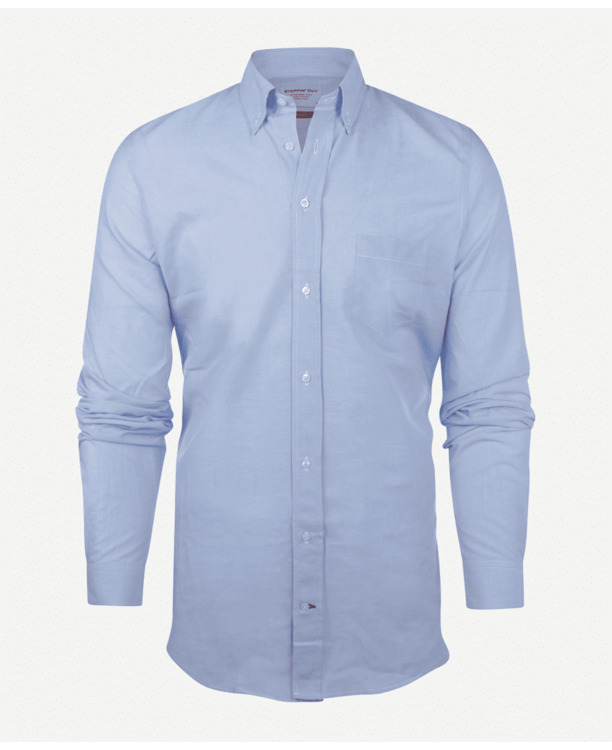 Fine Oxford Shirt Button Down ML7