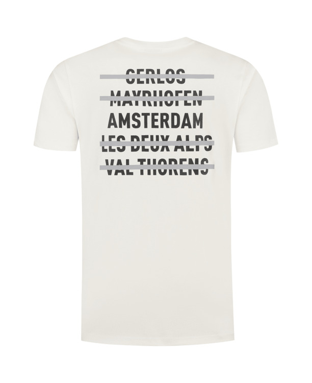 Skihellingsteden T-shirt Mannen