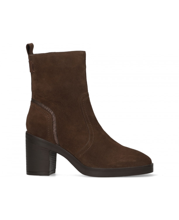 IJdelheid Enkellaarsjes op hak Bruin