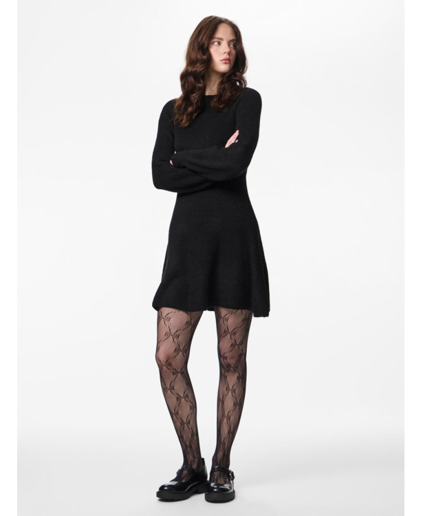 PCROW FISHNET BOW TIGHTS