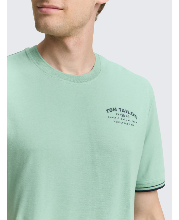 T-shirt met logo-opdruk