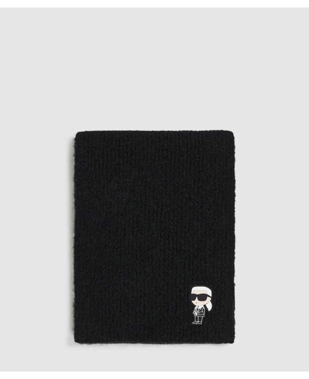 IKON TEXTURED KNIT SCARF