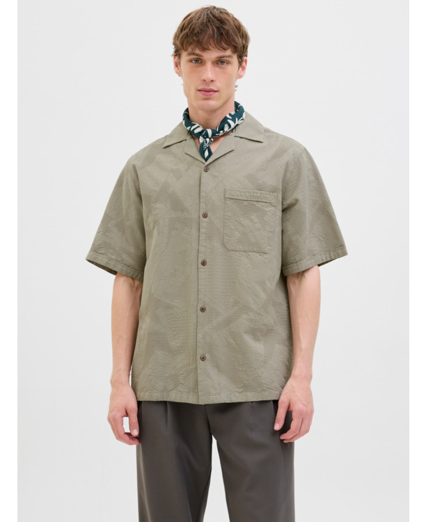 JPRBLULUKE JACQUARD RESORT S/S SHIR