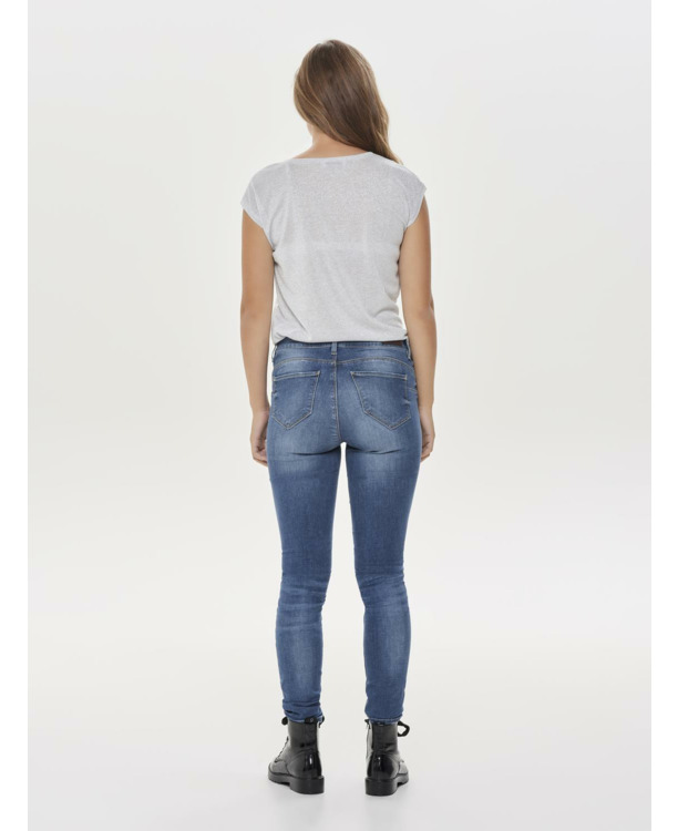 Loose Fit O-Neck Short Sleeves (S/S) Basic top met ronde hals en korte mouwen voor jeugdige elegantie