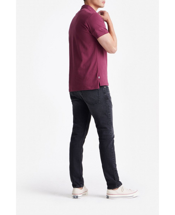 King Essentials The James Poloshirt Burgundy
