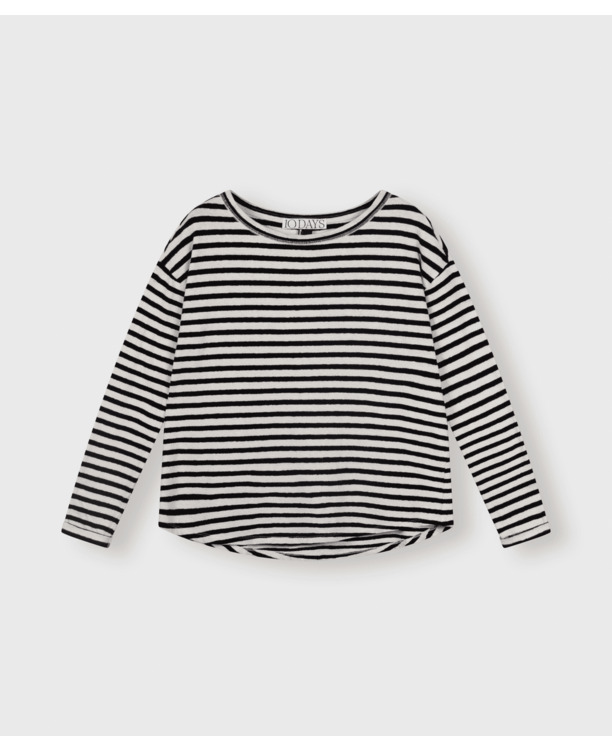 longsleeve tee linen stripes